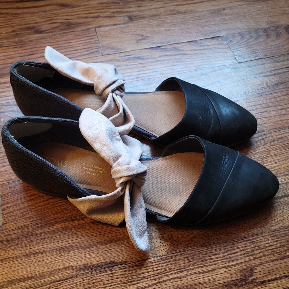 Toms Jutti D'Orsay Leather Slip On